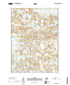 2020 Map of Baird Inlet D-4 SE, 2020 Print