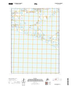 2020 Map of Baird Inlet D-5 SE, 2020 Print