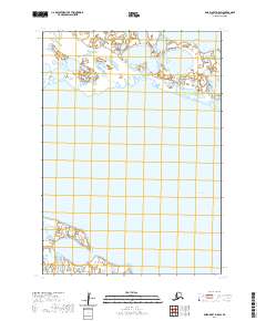 2020 Map of Baird Inlet D-5 SW, 2020 Print