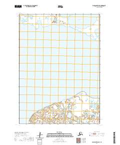 2020 Map of Baird Inlet D-6 SE, 2020 Print