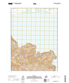 USGS Topographic Map – Baird Inlet D-7 SE