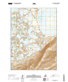 2020 Map of Baird Inlet D-8 SE, 2020 Print