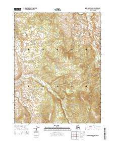 2015 Map of Baird Mountains A-1 SE, 2015 Print