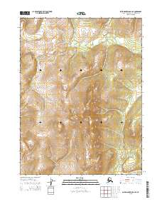 USGS Topographic Map – Baird Mountains A-3 SE