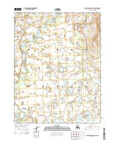2015 Map of Baird Mountains A-4 NW, 2015 Print