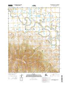 USGS Topographic Map – Baird Mountains A-4 SE