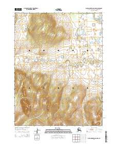 2014 Map of Baird Mountains A-5 NW, 2014 Print