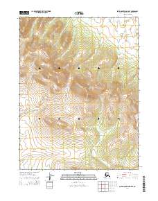 USGS Topographic Map – Baird Mountains A-5 SE
