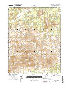 2015 Map of Baird Mountains A-6 NW, 2015 Print