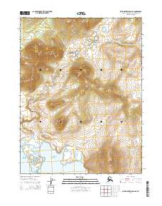 2014 Map of Baird Mountains A-6 SE, 2014 Print