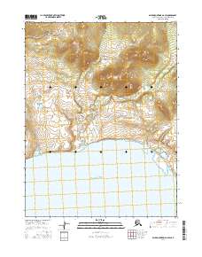 2016 Map of Baird Mountains A-6 SW, 2016 Print
