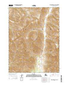 2015 Map of Baird Mountains B-1 NW, 2015 Print