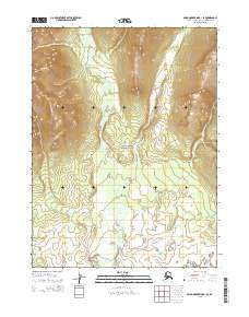 2015 Map of Baird Mountains B-1 SE, 2015 Print