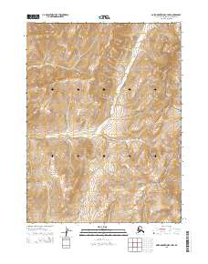 2015 Map of Baird Mountains B-3 NW, 2015 Print
