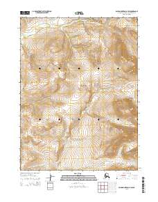 USGS Topographic Map – Baird Mountains B-3 SW