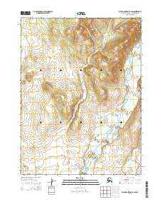 2015 Map of Baird Mountains B-4 SW, 2015 Print