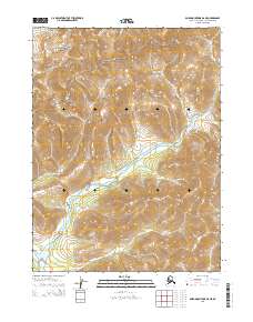 2015 Map of Baird Mountains B-6 NE, 2015 Print