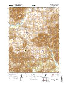 2015 Map of Baird Mountains B-6 NW, 2015 Print