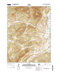 2015 Map of Baird Mountains B-6 SW, 2015 Print