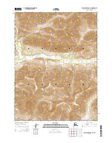 2015 Map of Baird Mountains C-1 SW, 2015 Print