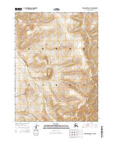 2015 Map of Baird Mountains C-3 NW, 2015 Print