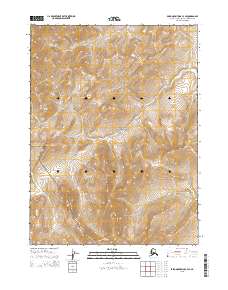 USGS Topographic Map – Baird Mountains C-3 SE