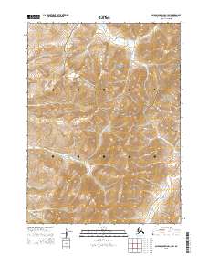 2015 Map of Baird Mountains C-3 SW, 2015 Print