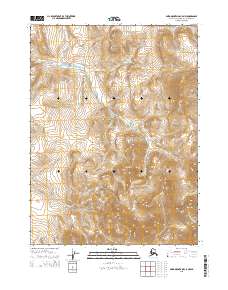 2015 Map of Baird Mountains C-5 NW, 2015 Print