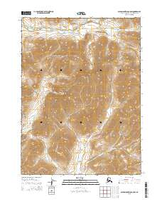 2015 Map of Baird Mountains C-5 SW, 2015 Print