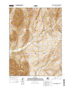 2015 Map of Baird Mountains C-6 SW, 2015 Print