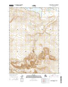 USGS Topographic Map – Baird Mountains D-1 NE