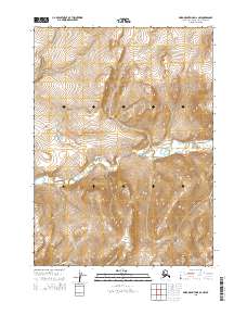 2015 Map of Baird Mountains D-2 NW, 2015 Print