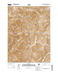 USGS Topographic Map – Baird Mountains D-2 SW