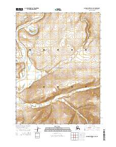 USGS Topographic Map – Baird Mountains D-3 NE