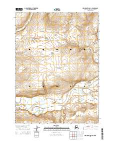 USGS Topographic Map – Baird Mountains D-3 NW