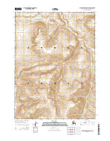 USGS Topographic Map – Baird Mountains D-3 SW