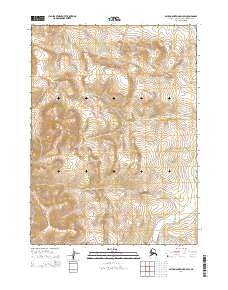 USGS Topographic Map – Baird Mountains D-4 SW