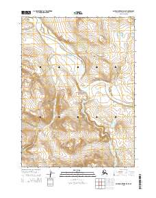 USGS Topographic Map – Baird Mountains D-5 NE