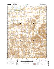 2015 Map of Baird Mountains D-5 NW, 2015 Print
