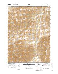 USGS Topographic Map – Baird Mountains D-5 SE