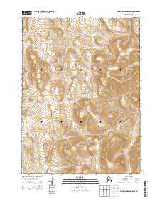 USGS Topographic Map – Baird Mountains D-5 SW