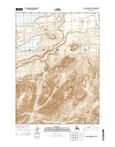 USGS Topographic Map – Baird Mountains D-6 NE