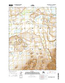 USGS Topographic Map – Baird Mountains D-6 NW