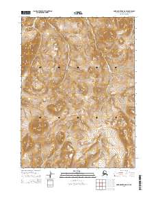 USGS Topographic Map – Baird Mountains D-6 SE