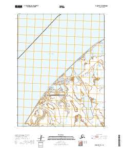 USGS Topographic Map – Barrow B-4 SW