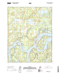 USGS Topographic Map – Beaver B-1 NE