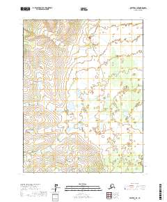 2017 Map of Beaver D-1 NE, 2017 Print