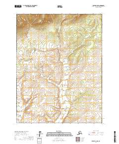 2017 Map of Beaver D-1 NW, 2017 Print