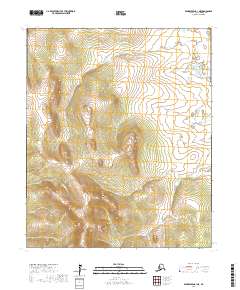 USGS Topographic Map – Bendeleben A-1 NE