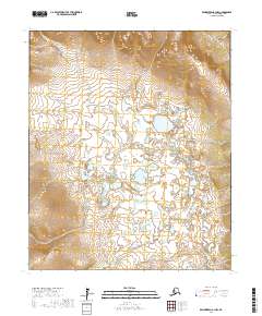 USGS Topographic Map – Bendeleben A-1 NW